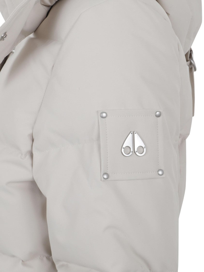 Moose Knuckles White Cloud 3Q Shirt