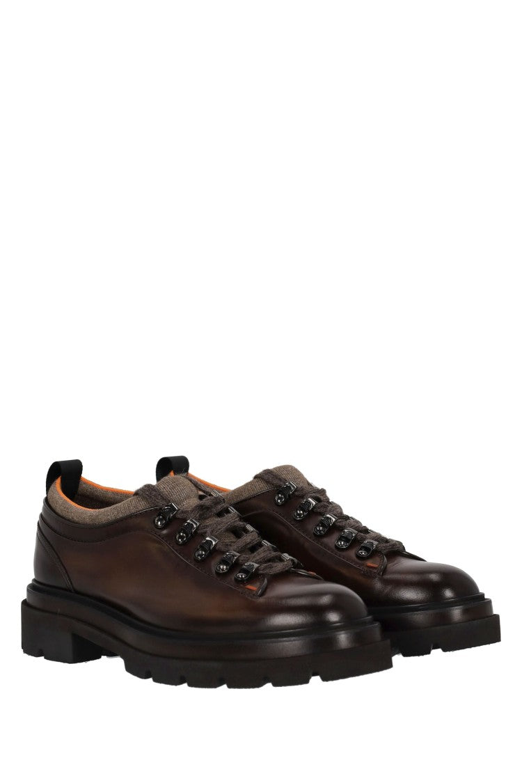 Santoni Alpine Leather Climber Shoes