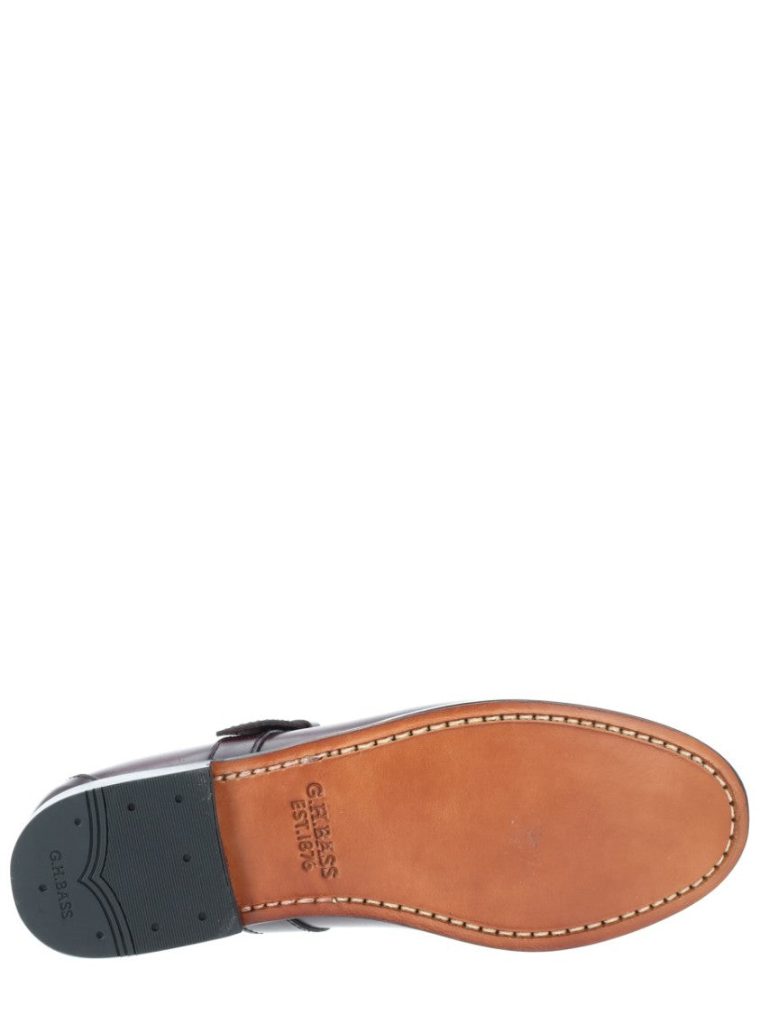 G.H. Bass Burgundy Mary Jane Weejun Loafers