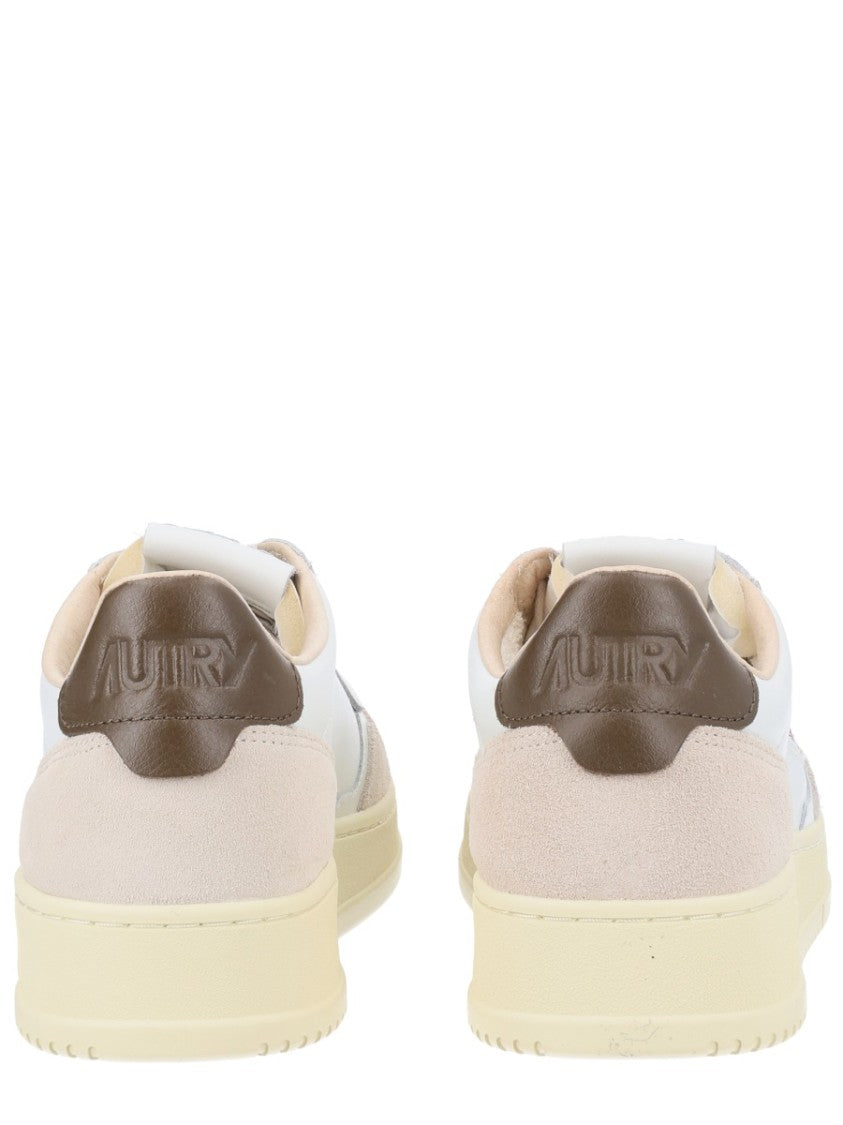 Autry Medalist Low Retro Suede Overlays Sneakers