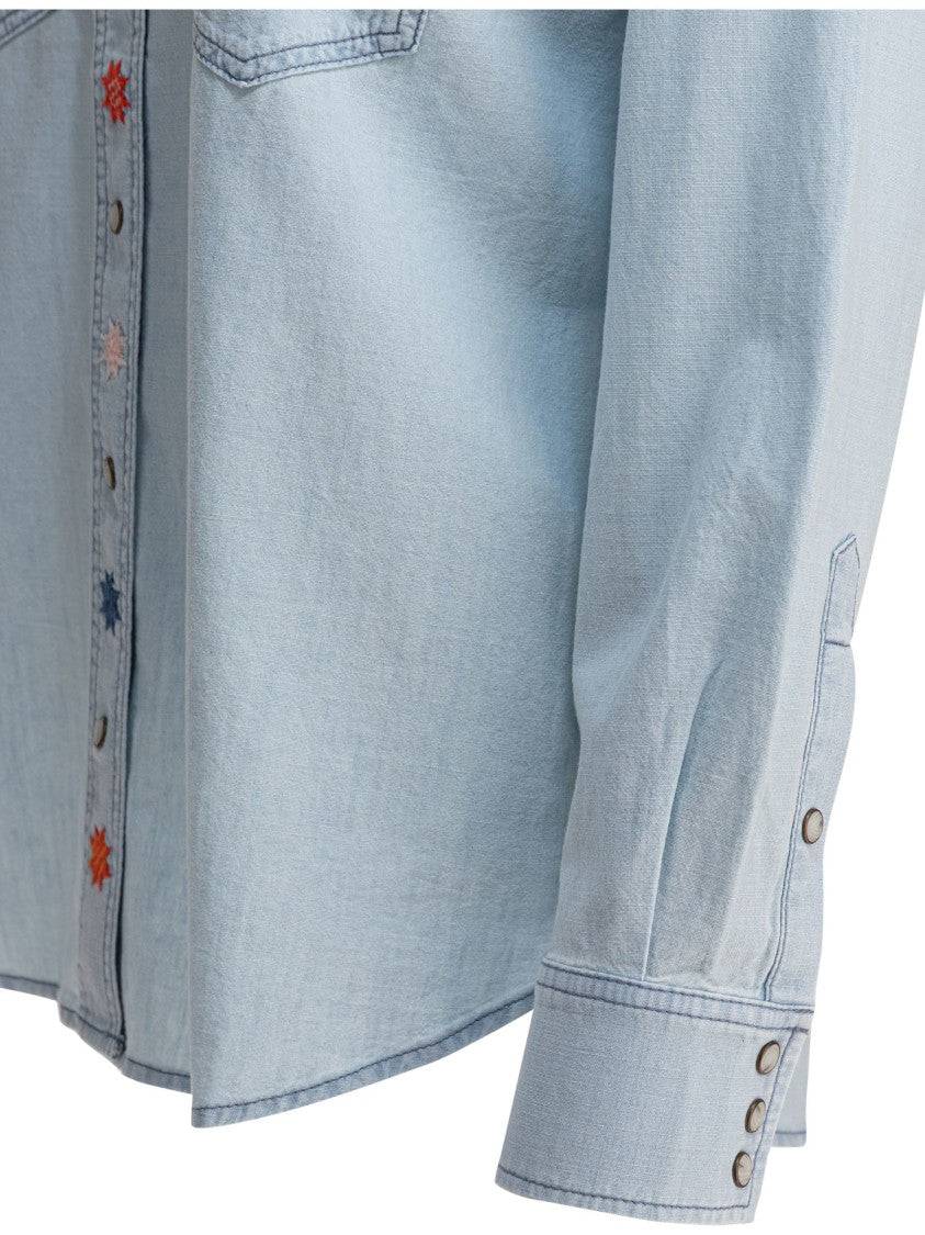Filson Western-Style Embroidered Shirt