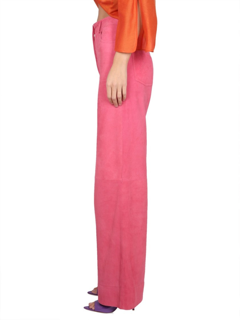 Alberta Ferretti High-Waisted Wide Leg Pants