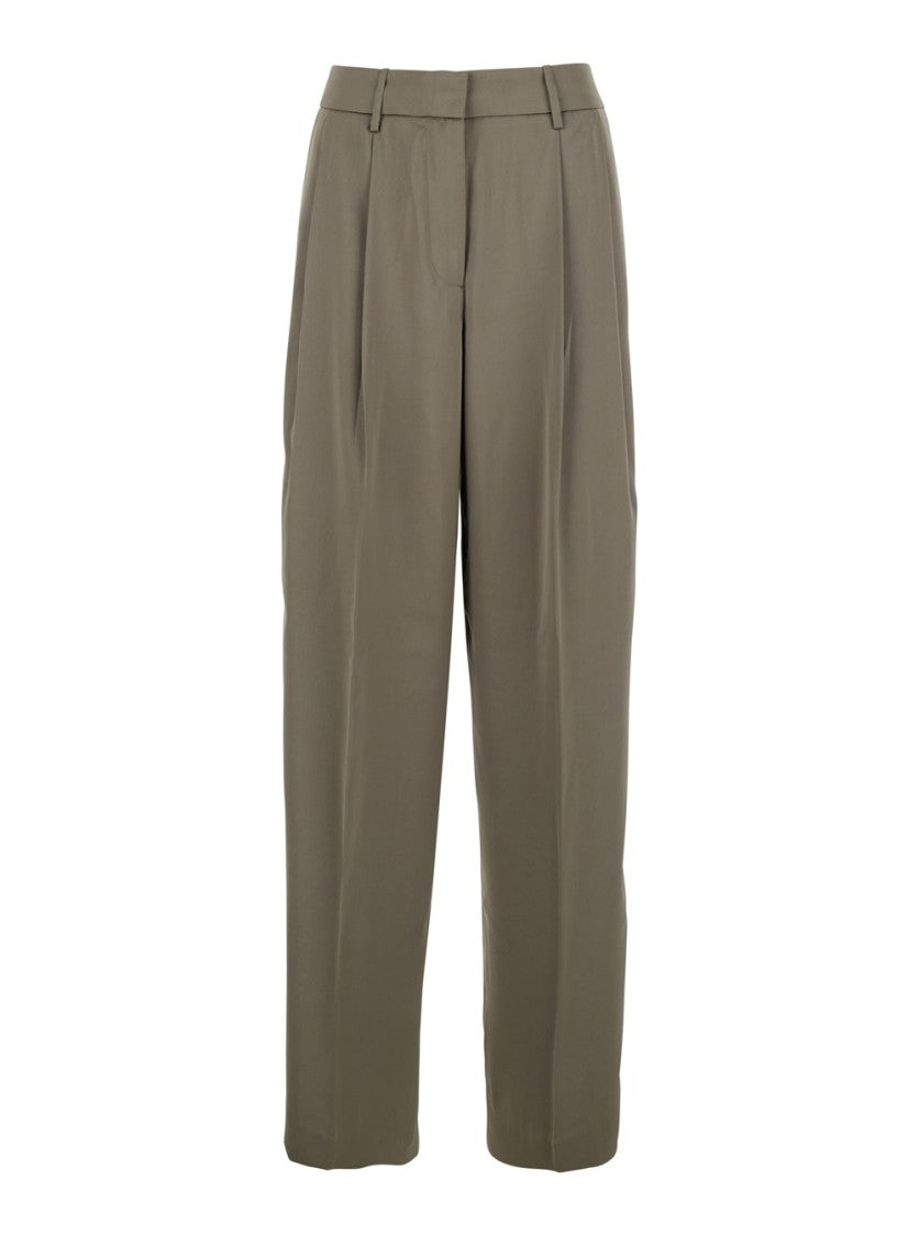 Michael Michael Kors Brown Pants With Belt Loops