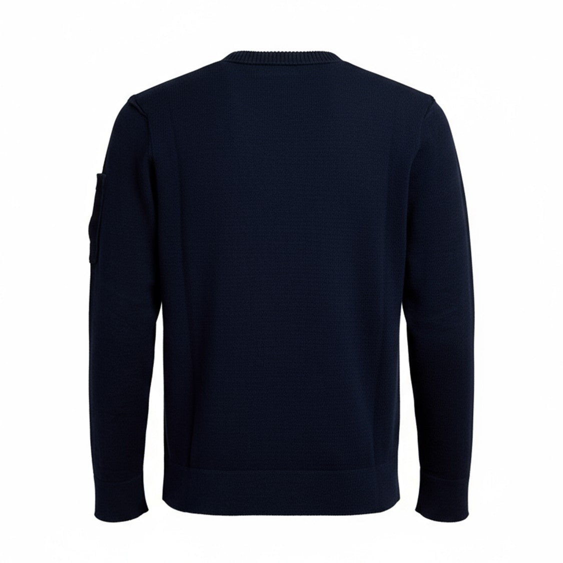 C.P. Company Crew Neck In Soft Cotton Stretch Knit