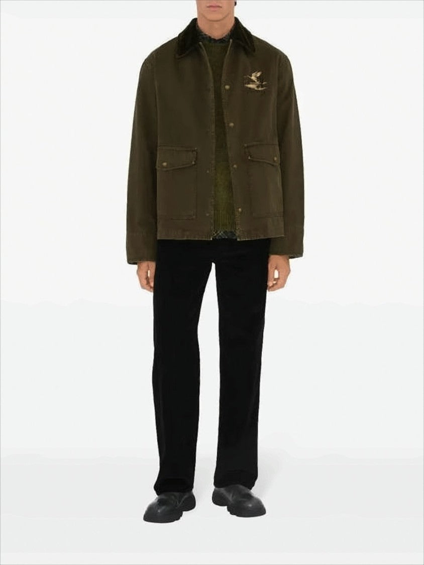 Burberry Boxy Cropped Jacket