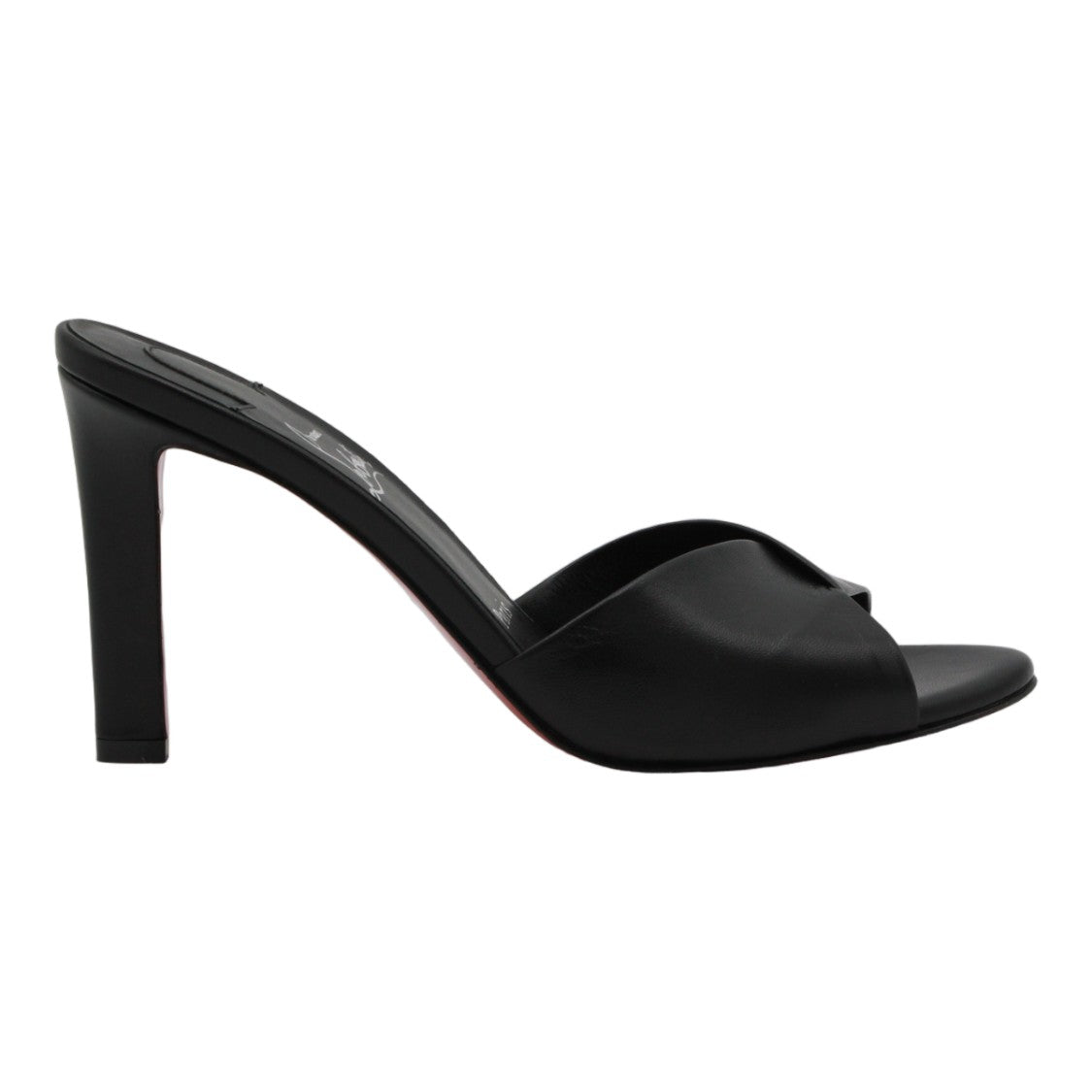 Christian Louboutin Open-Toe Sandals With Crisscross Leather Strap