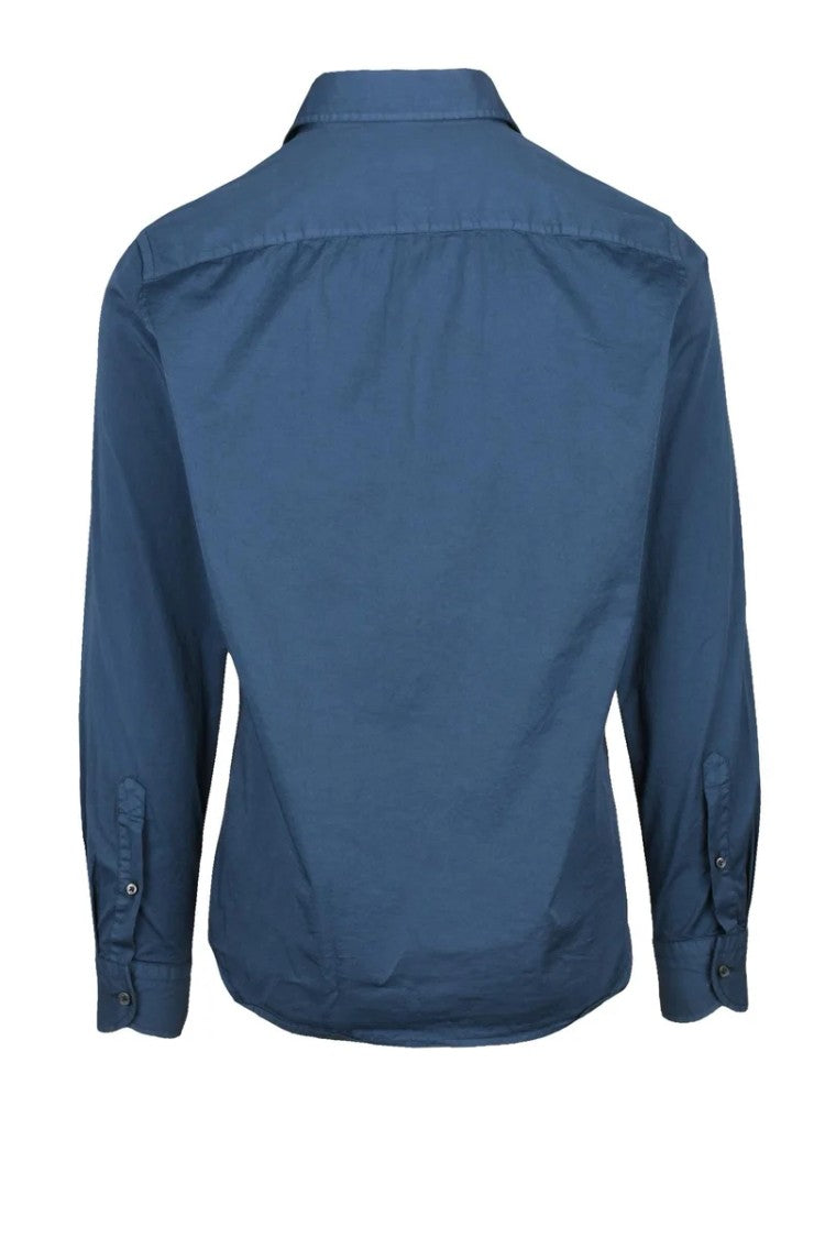 Sonrisa Silvery Blue Silvery Men's Shirt