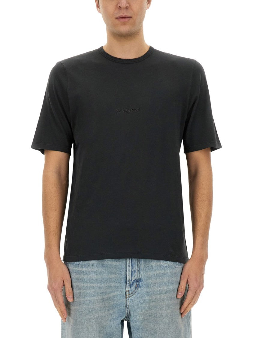 Saint Laurent Regular Fit Short-Sleeve T-Shirt