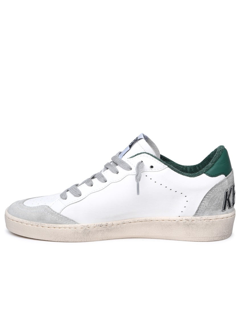 Golden Goose White Leather Sneakers