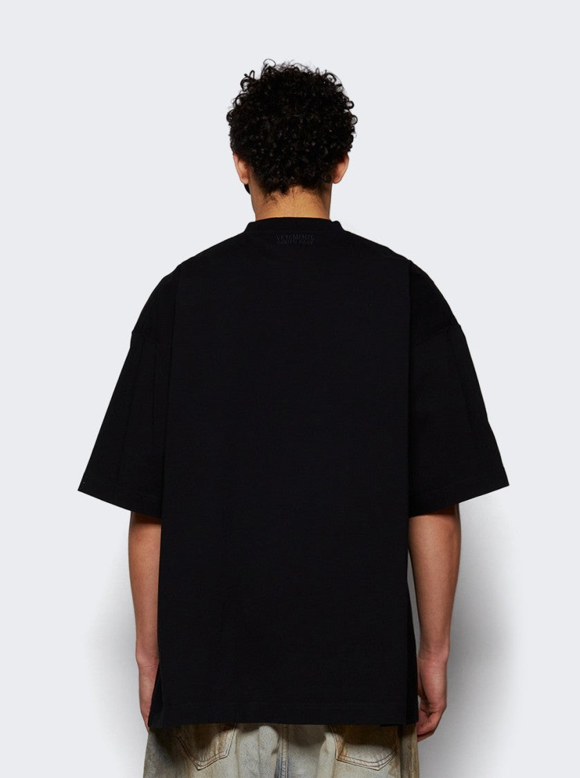 Vetements Southpark Oversized Tee Black