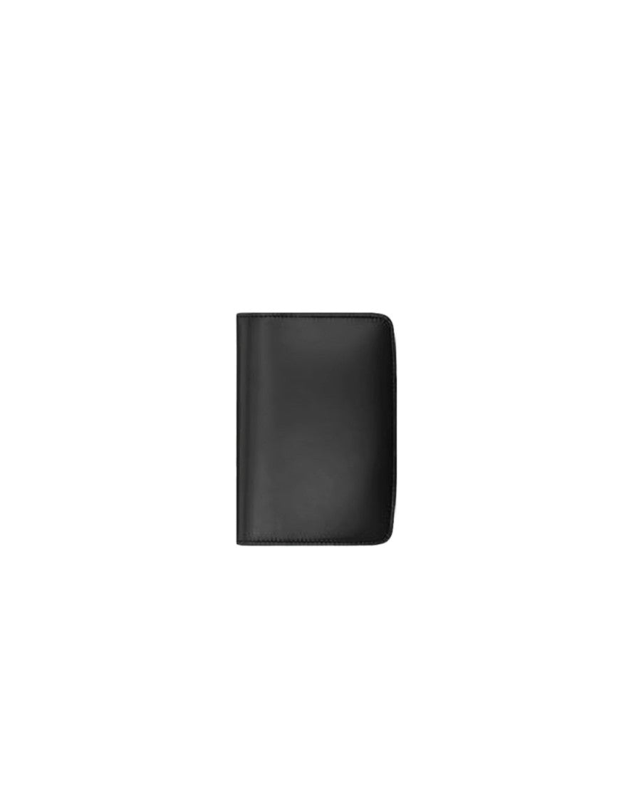 Saint Laurent Minimalist Black Calf Leather Wallet