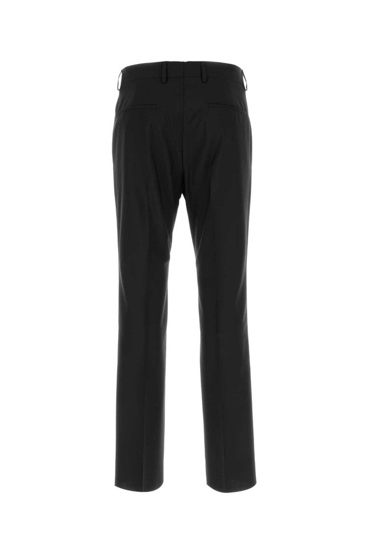 Valentino Garavani Black Wool Blend Pant