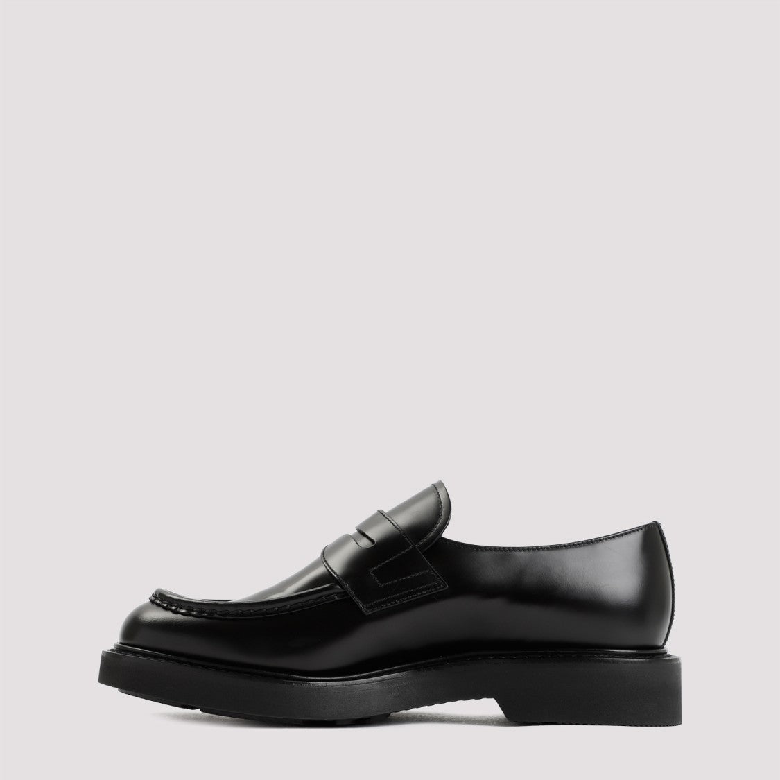 Church's Black Calf Leather Lynton Loafers