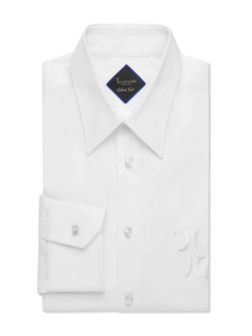 Billionaire Boys Club Crisp White Slim Fit Long Sleeve Shirt