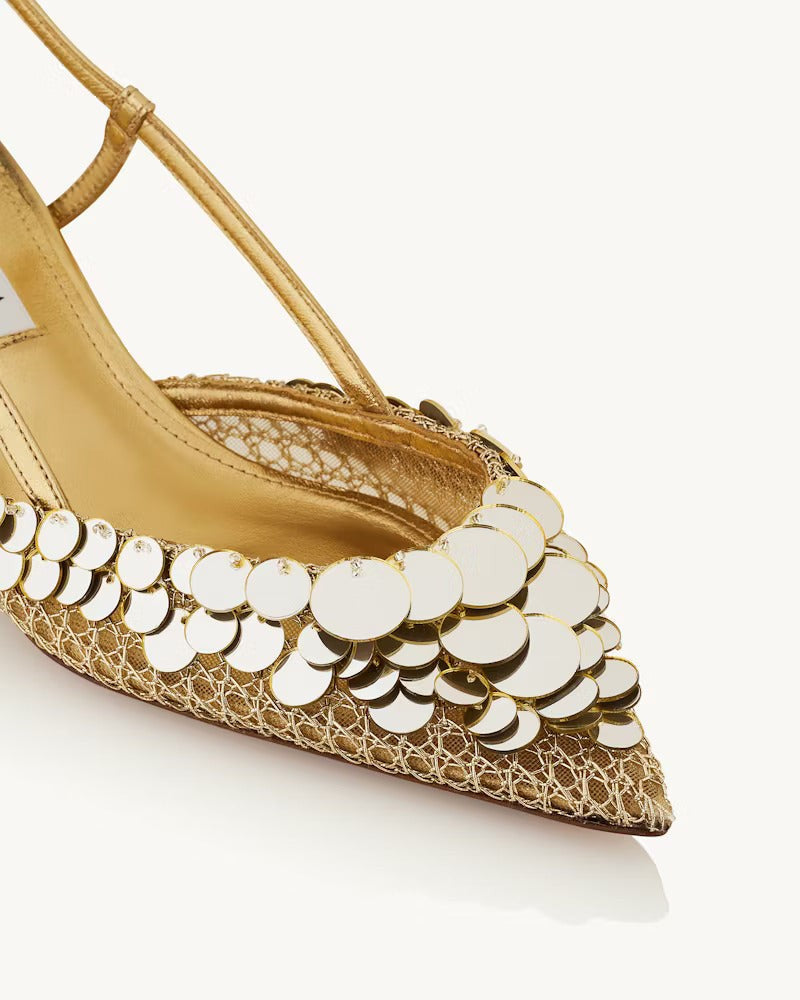 Aquazzura Can Can Pump 50