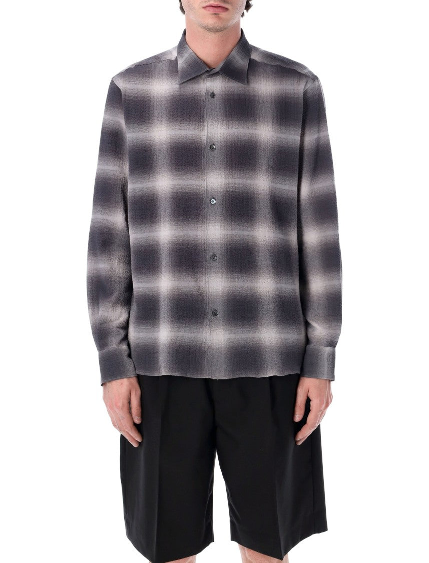 Berner Kuhl Volume Relaxed Oversized Plaid Shirt