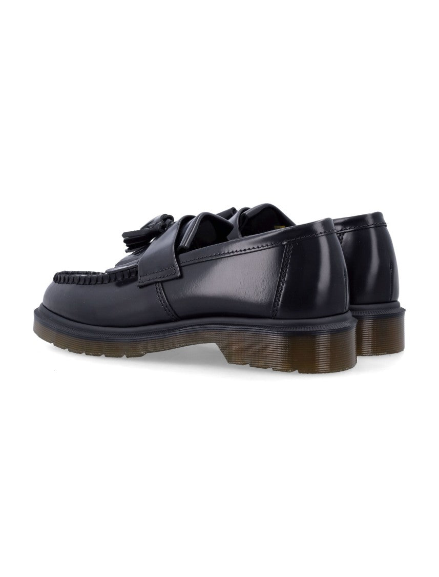 Dr. Martens Polished Leather Loafers With Tassel Detail