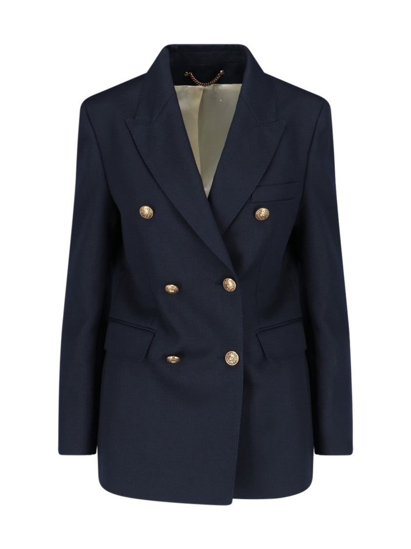 Golden Goose Double-Breasted Blazer – Blue