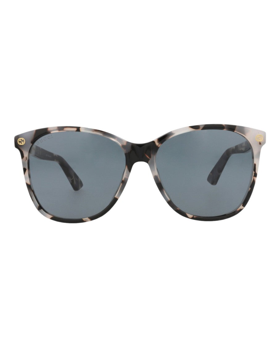 Gucci Round-Frame Acetate Sunglasses
