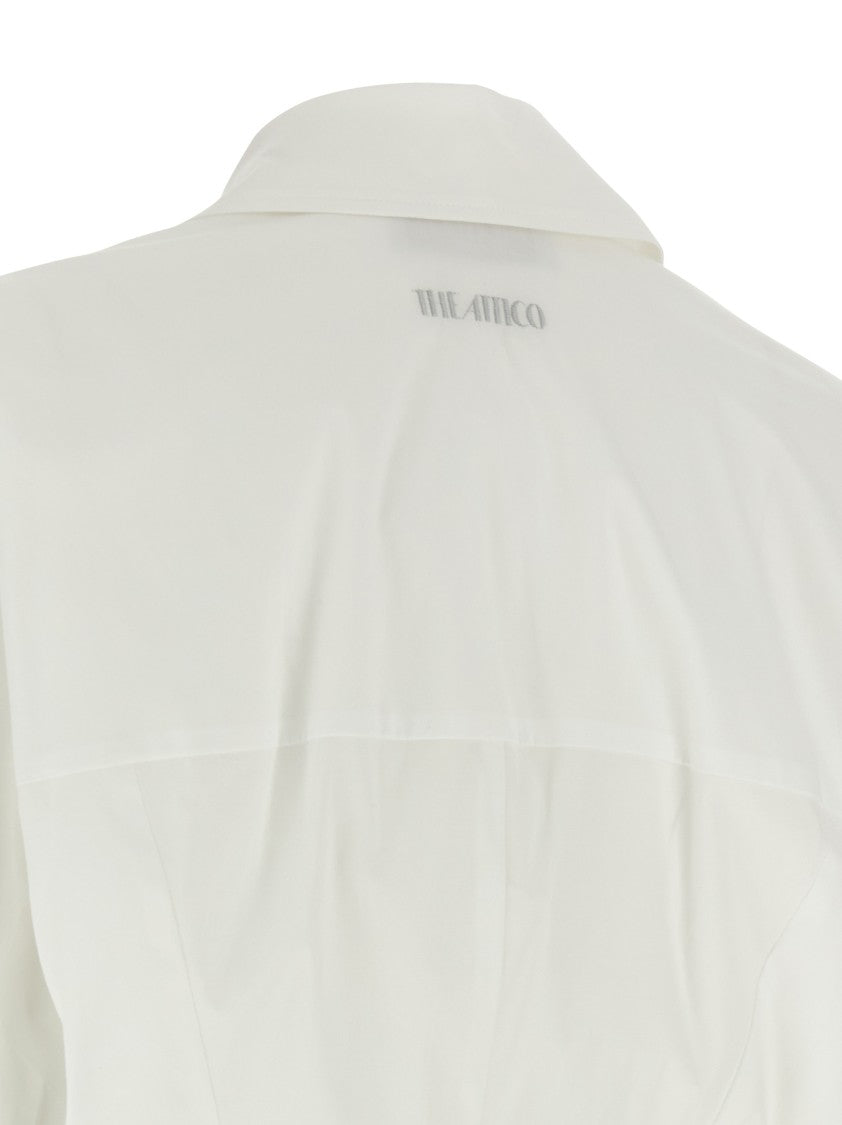 The Attico Asymmetrical Mini Dress