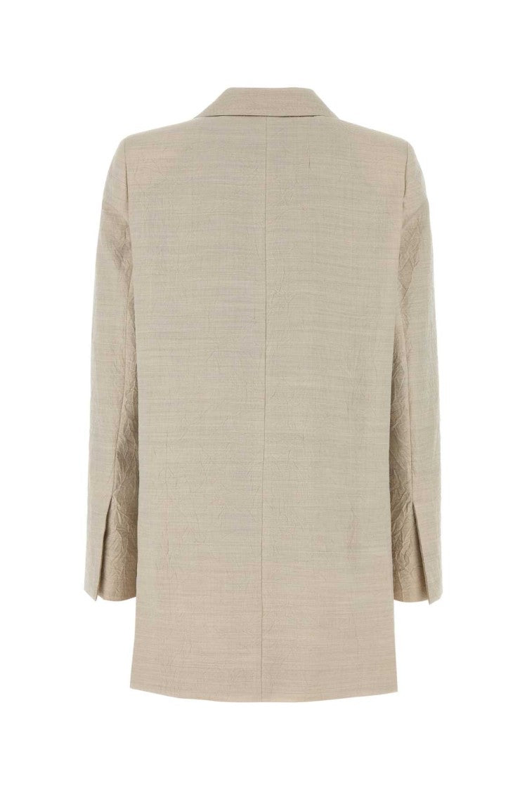 Max Mara Sand Wool Acacia Blazer