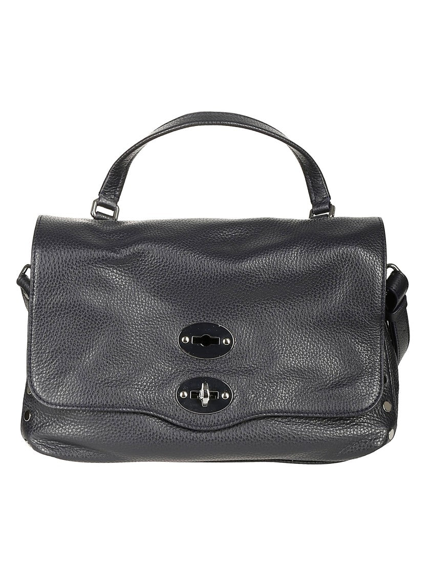 Zanellato Dark Navy Postina Daily Shoulder Bag