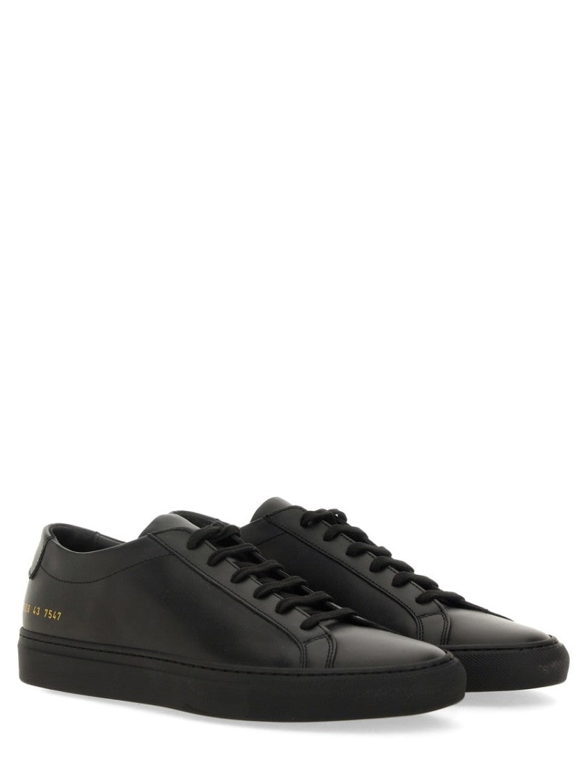 Common Projects White Low Achilles Original Leather Sneakers