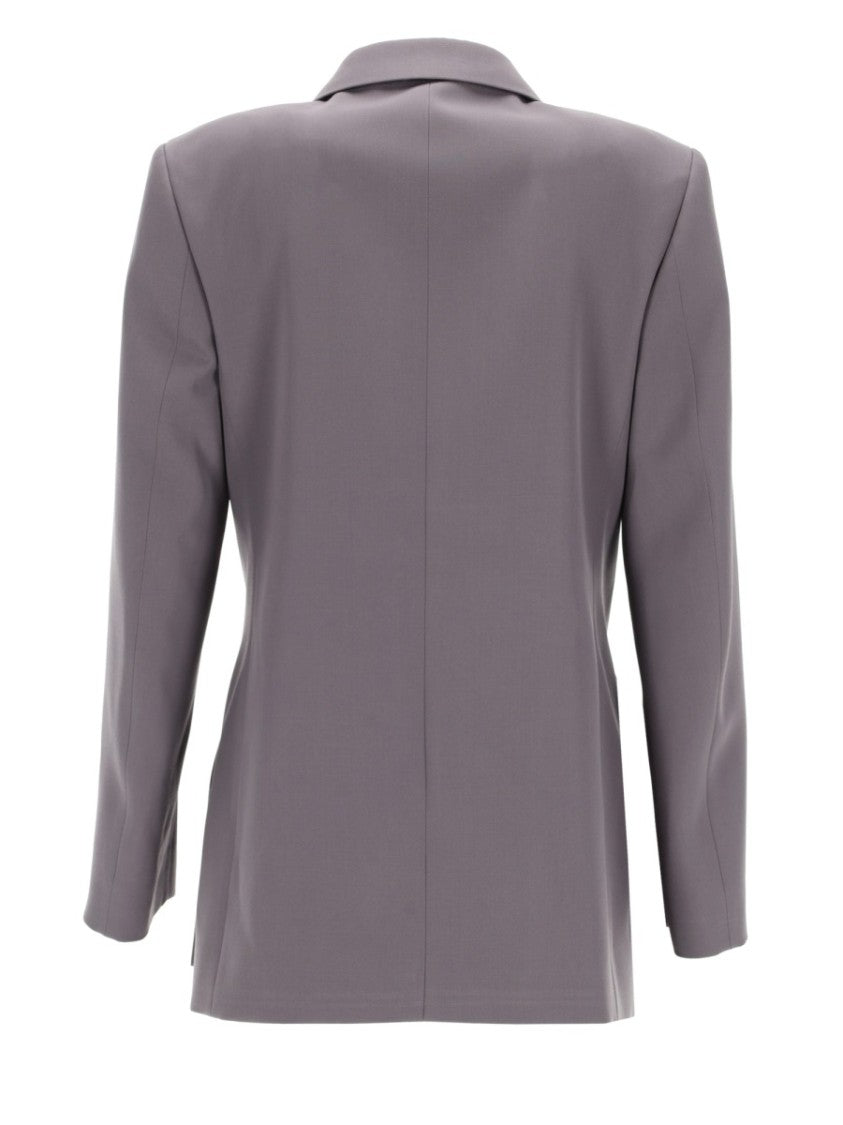 Jil Sander Double-Breasted Wool Tailored Jacket
