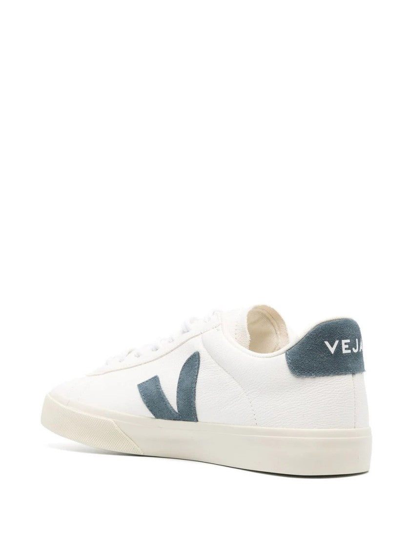 Veja Campo Low-Top Sneakers In Off-White Leather