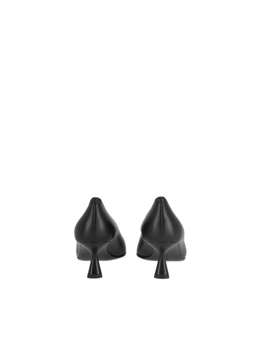 Sergio Levantesi Black Beatrix67 Kitten-Heel Pumps