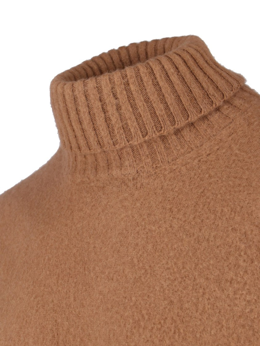 Drumohr Turtleneck Sweater – Brown