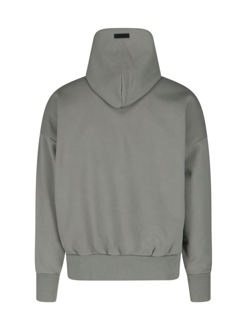 Fear Of God Hoodie, Grey Cotton, Long Sleeves