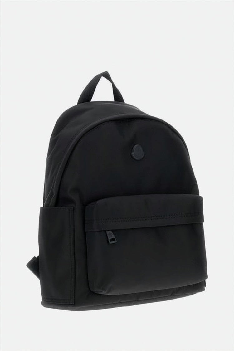 Moncler Minimalist Black Backpack With Adjustable Straps