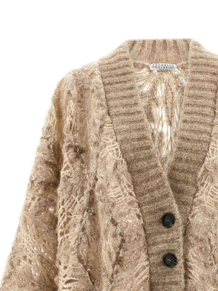 Brunello Cucinelli Sequin Cardigan