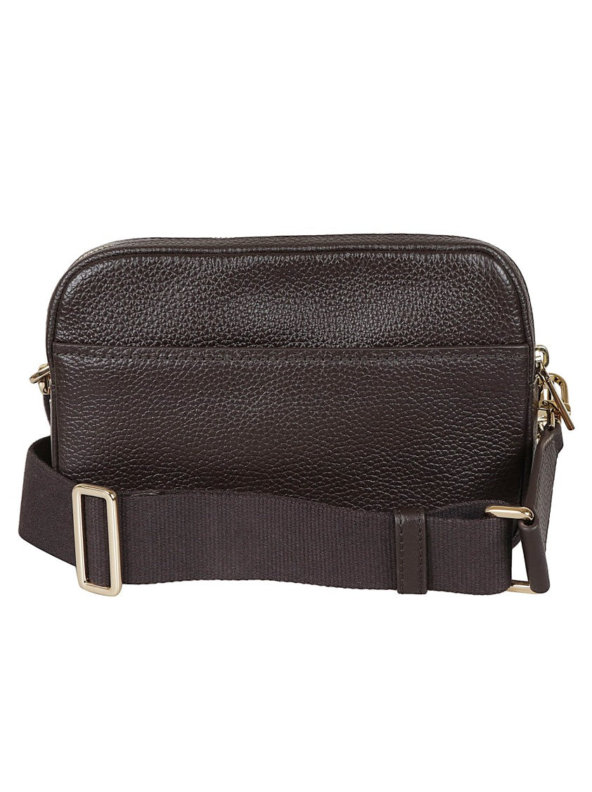 Michael Kors Bryant Hammered Leather Shoulder Bag