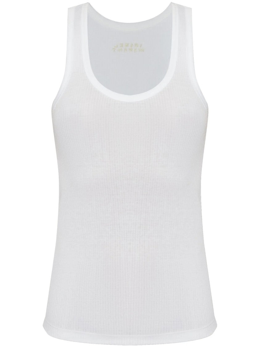 Isabel Marant Thea Tee Shirt Ribbed Flared Top