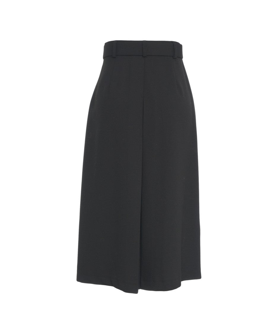 Kaos Midi Skirt Pleated