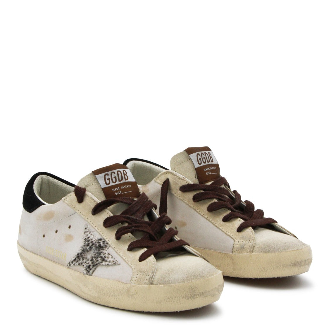 Golden Goose Leather Super Star Sneakers