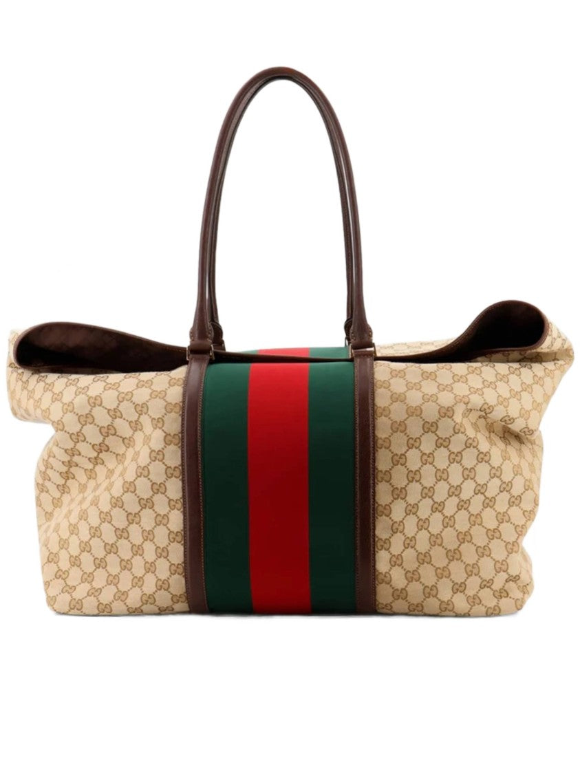 Gucci Beige Tote Orig.Gg Monogram Bag