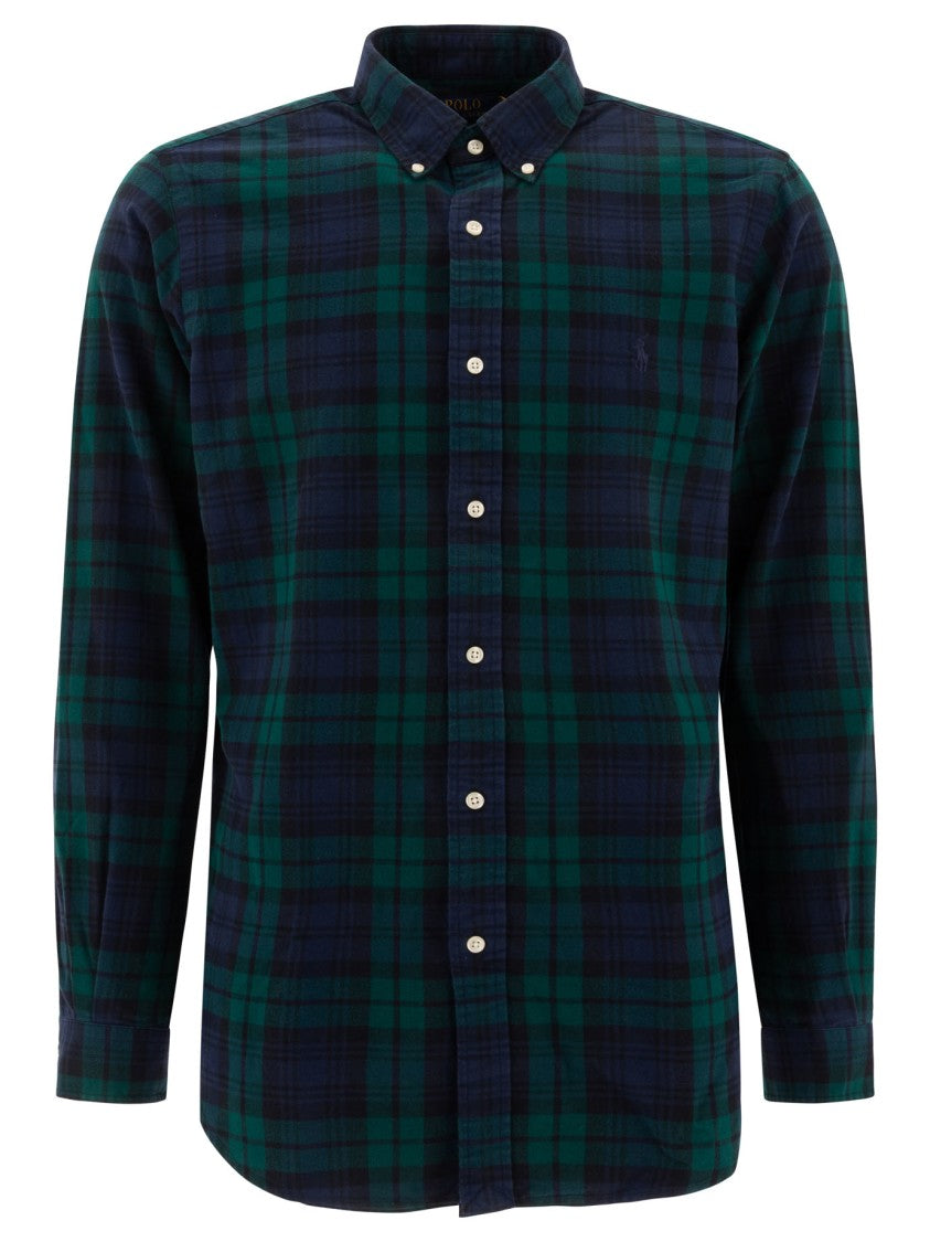 Polo Ralph Lauren Timeless Plaid Shirt With Button-Down Collar
