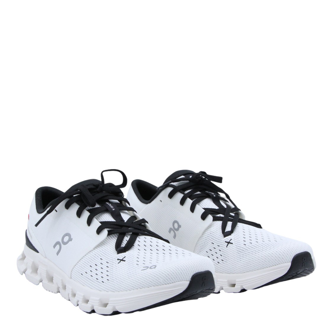 On Modern White Sneakers With Cushioned Sole