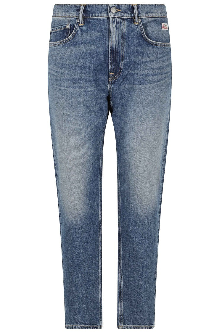 Roy Roger's Blue Alabama Straight-Leg Cotton Jeans