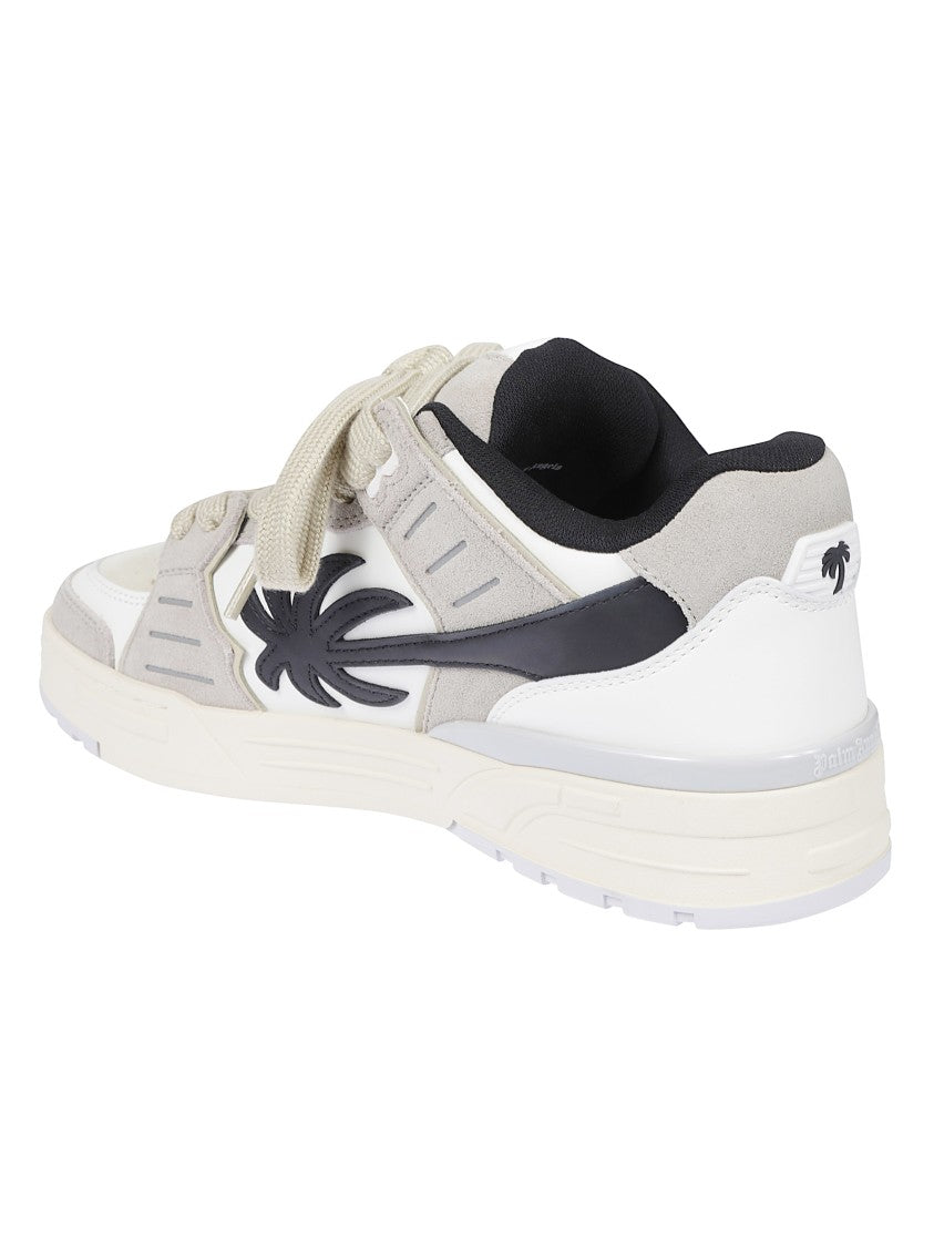 Palm Angels Low-Top Sneakers With Suede Panels