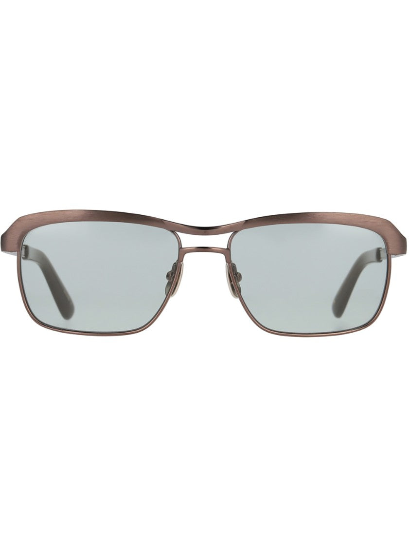 Yellows Plus Metallic Finish Titanium Sunglasses With International Fit