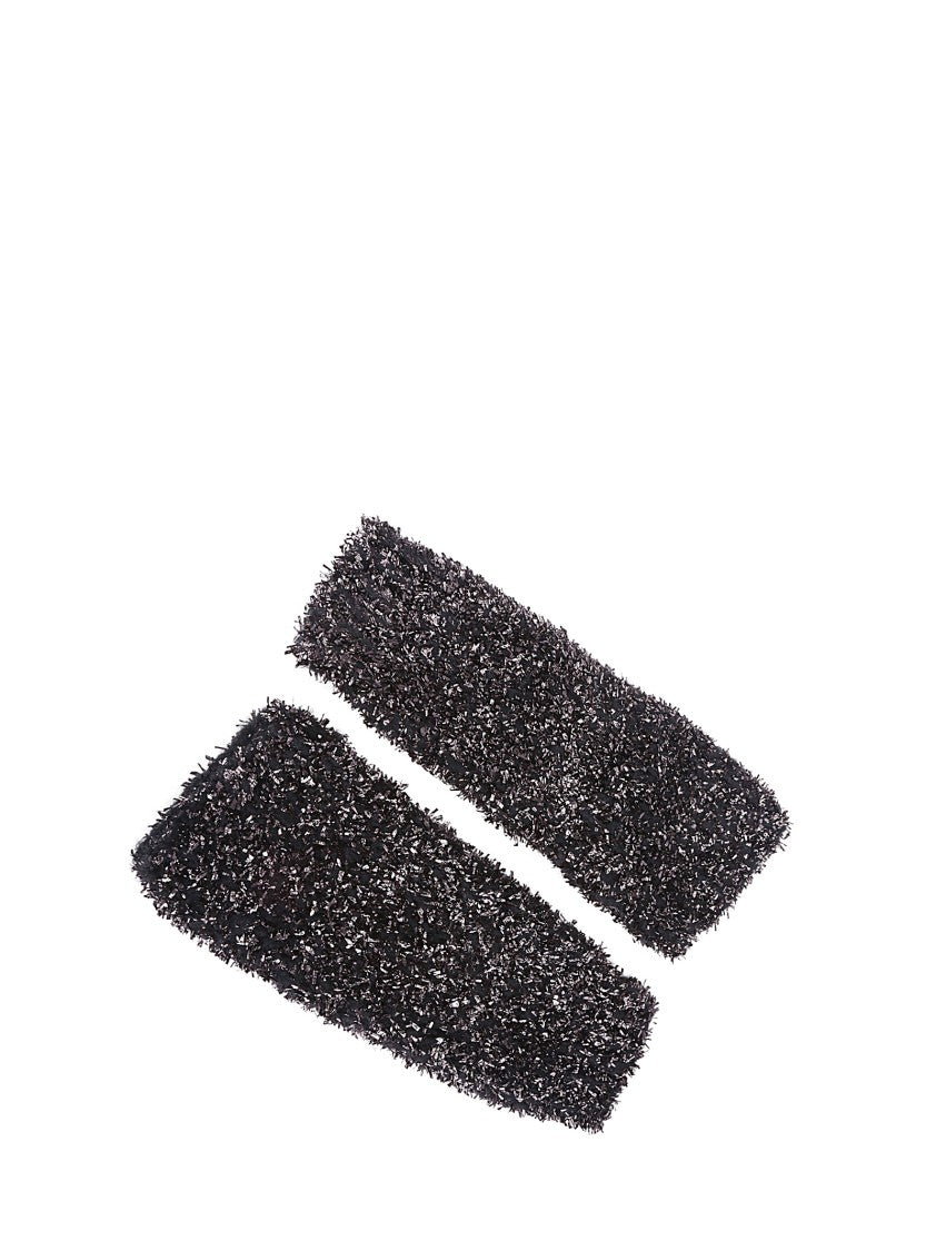 Lussi Stylish Cashmere And Silk Lurex Sleeves