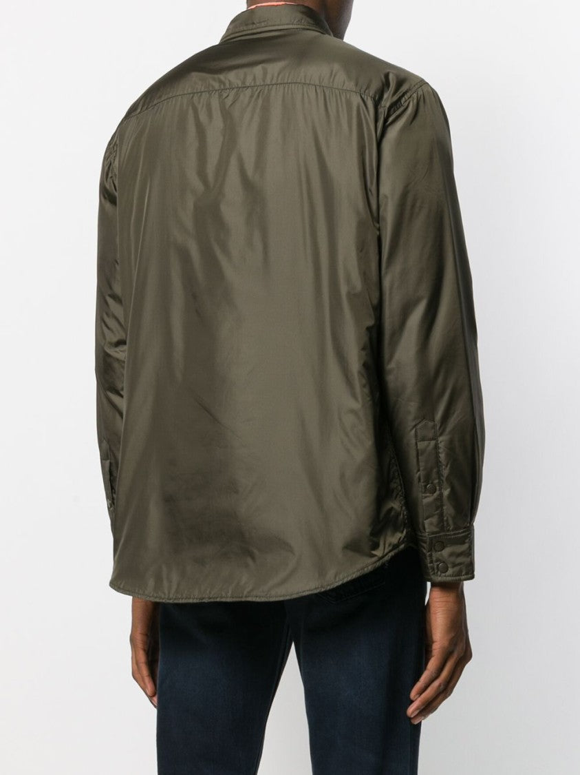 Aspesi Reversible Long Scarf With Floral And Ff Motifs