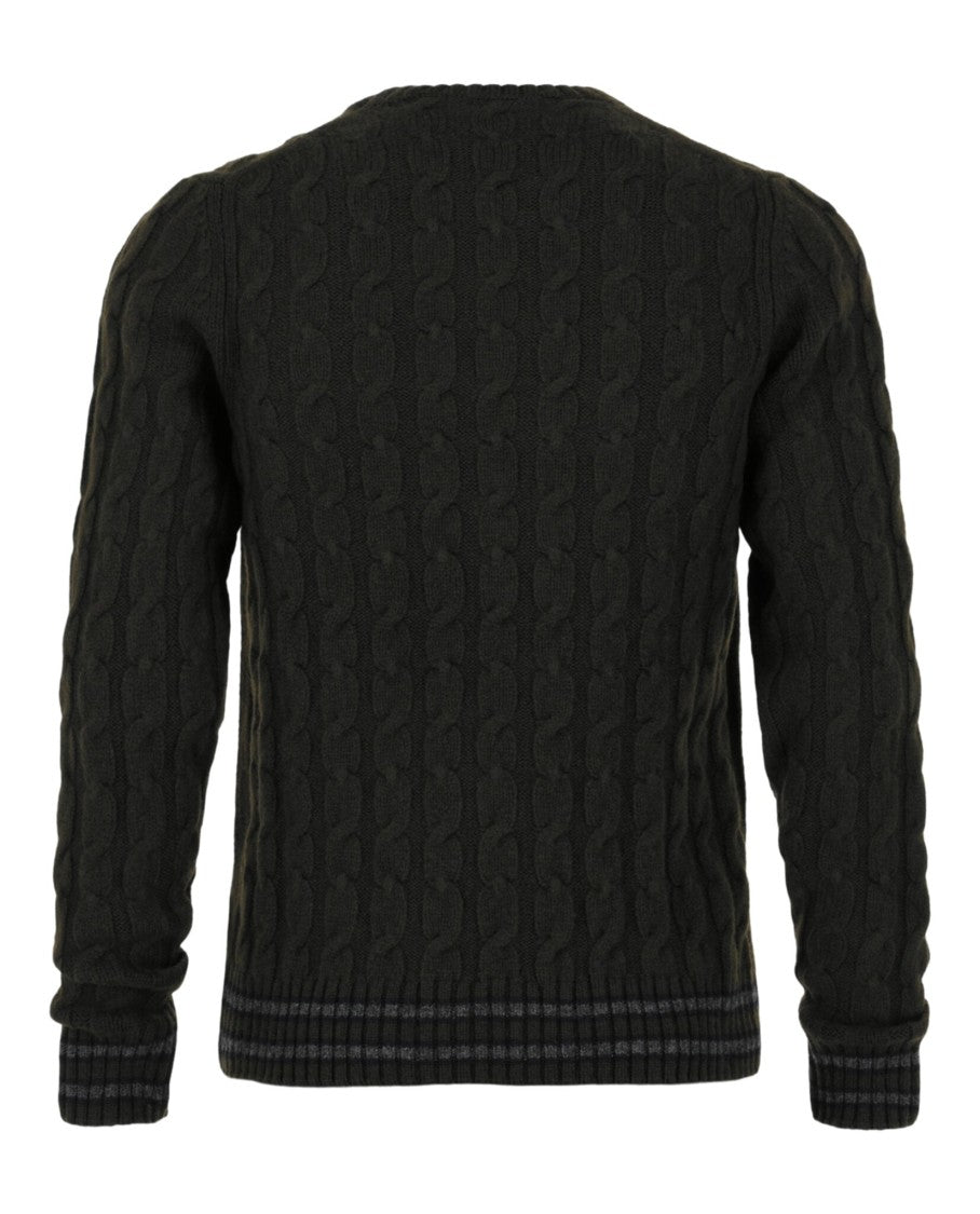 Slowear Zanone Cable Knit Sweater