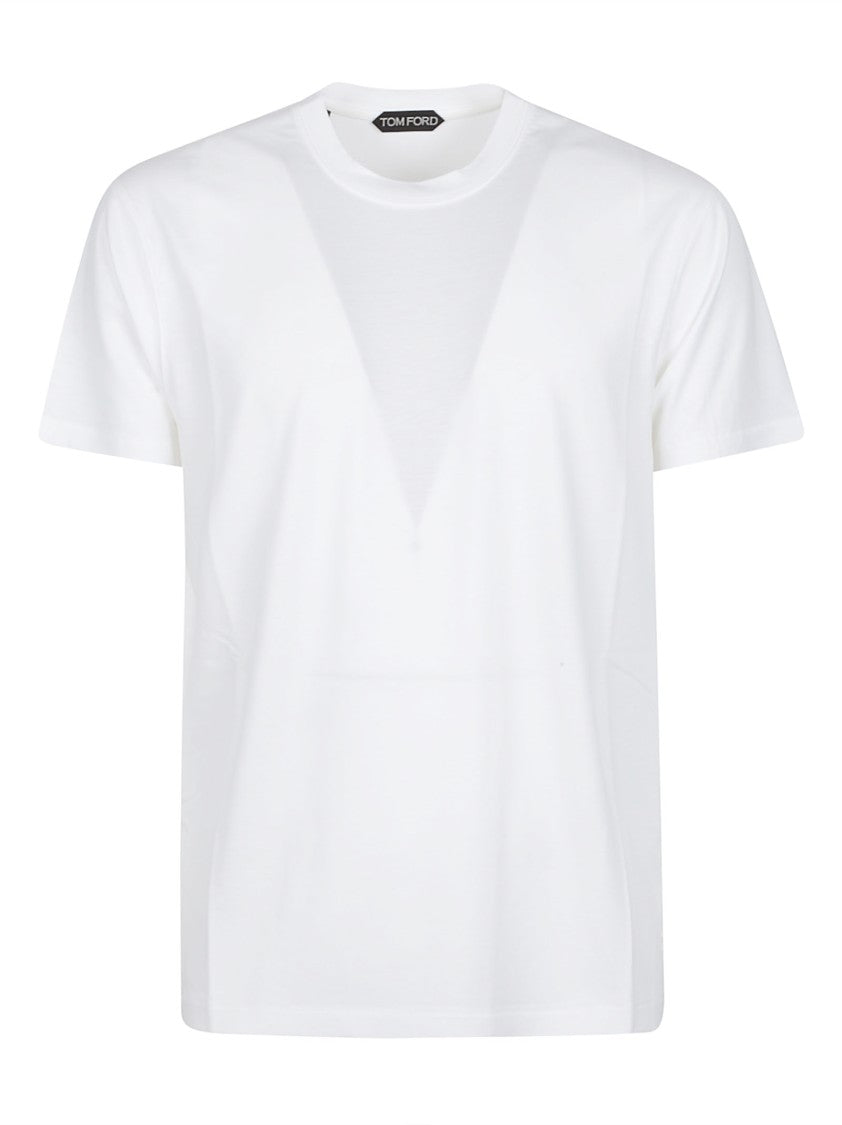 Tom Ford Short Sleeve Crew Lyocell T-Shirt