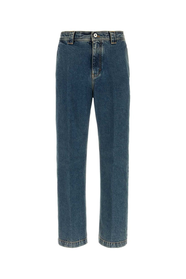 Salvatore Ferragamo Straight-Leg Denim Jeans With Timeless Five-Pocket Design