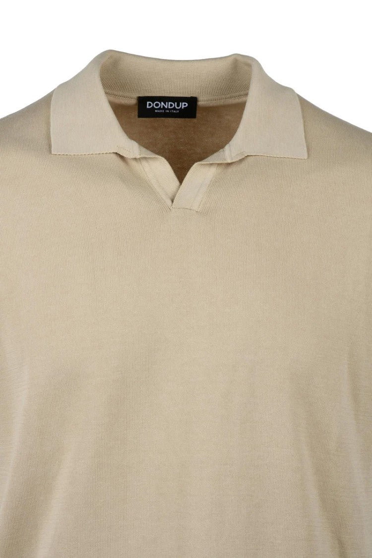 Dondup Knit Polo Shirt - Beige